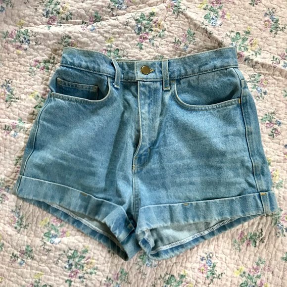High Waisted American Apparel Shorts - Picture 3 of 4